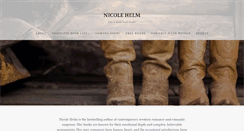 Desktop Screenshot of nicolehelm.com