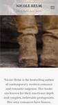 Mobile Screenshot of nicolehelm.com